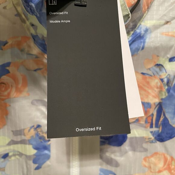 Nike Womens Woven Floral Track Zip Jacket Size L - CZ8184 072 Windbreaker NWT - Picture 8 of 16